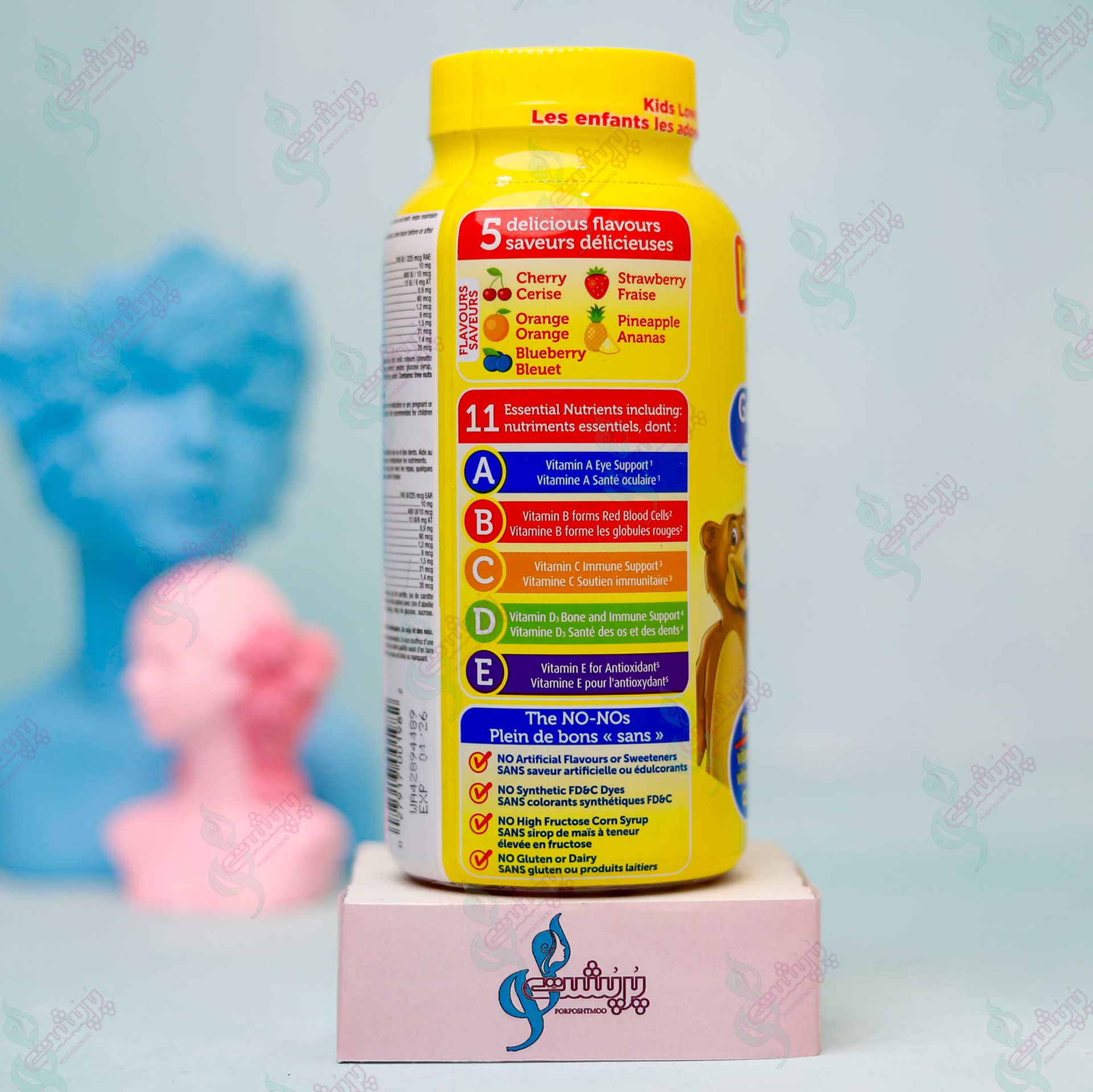 پاستیل مولتی ویتامین کودک لیل کریترز