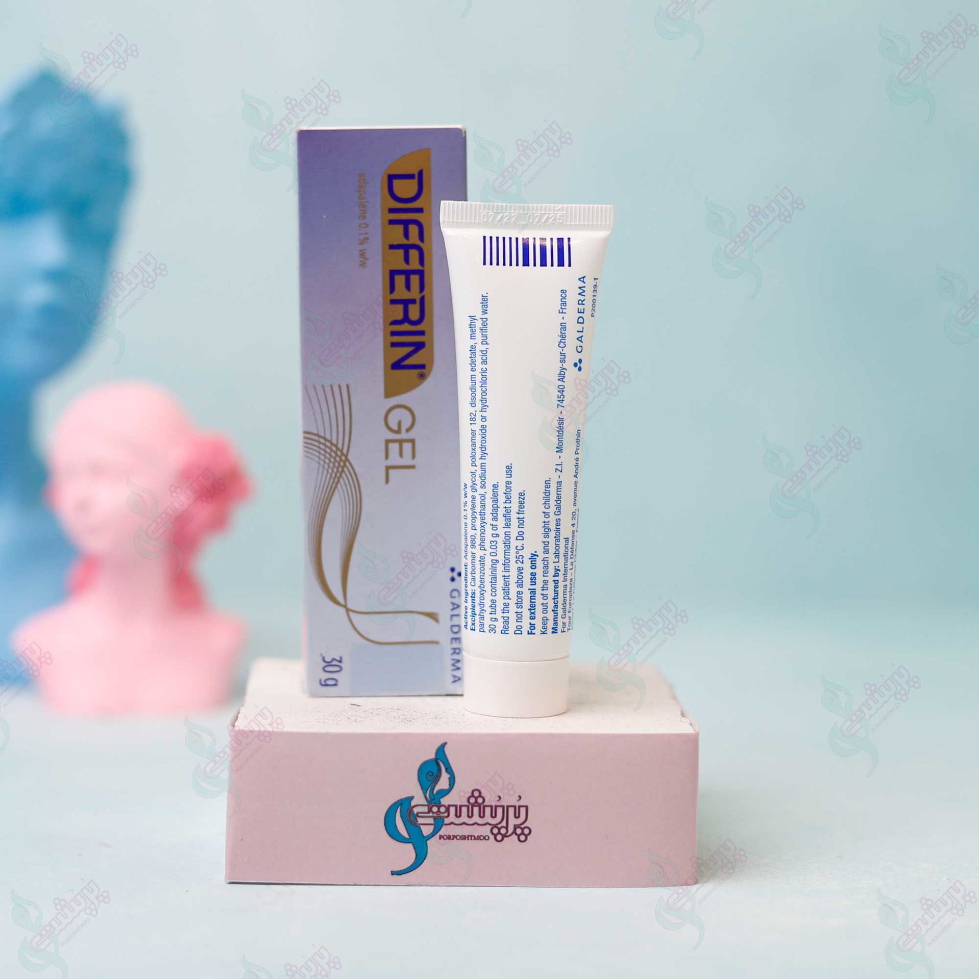 ژل ضدجوش و لایه بردار دیفرین